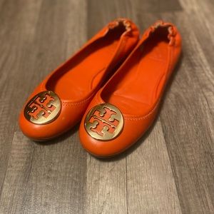 Tory Burch leather ballet flats